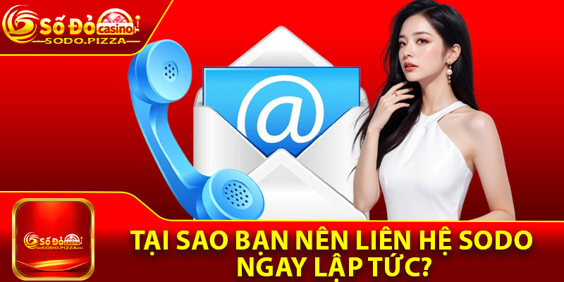 Tại sao bạn nên liên hệ Sodo ngay lập tức?